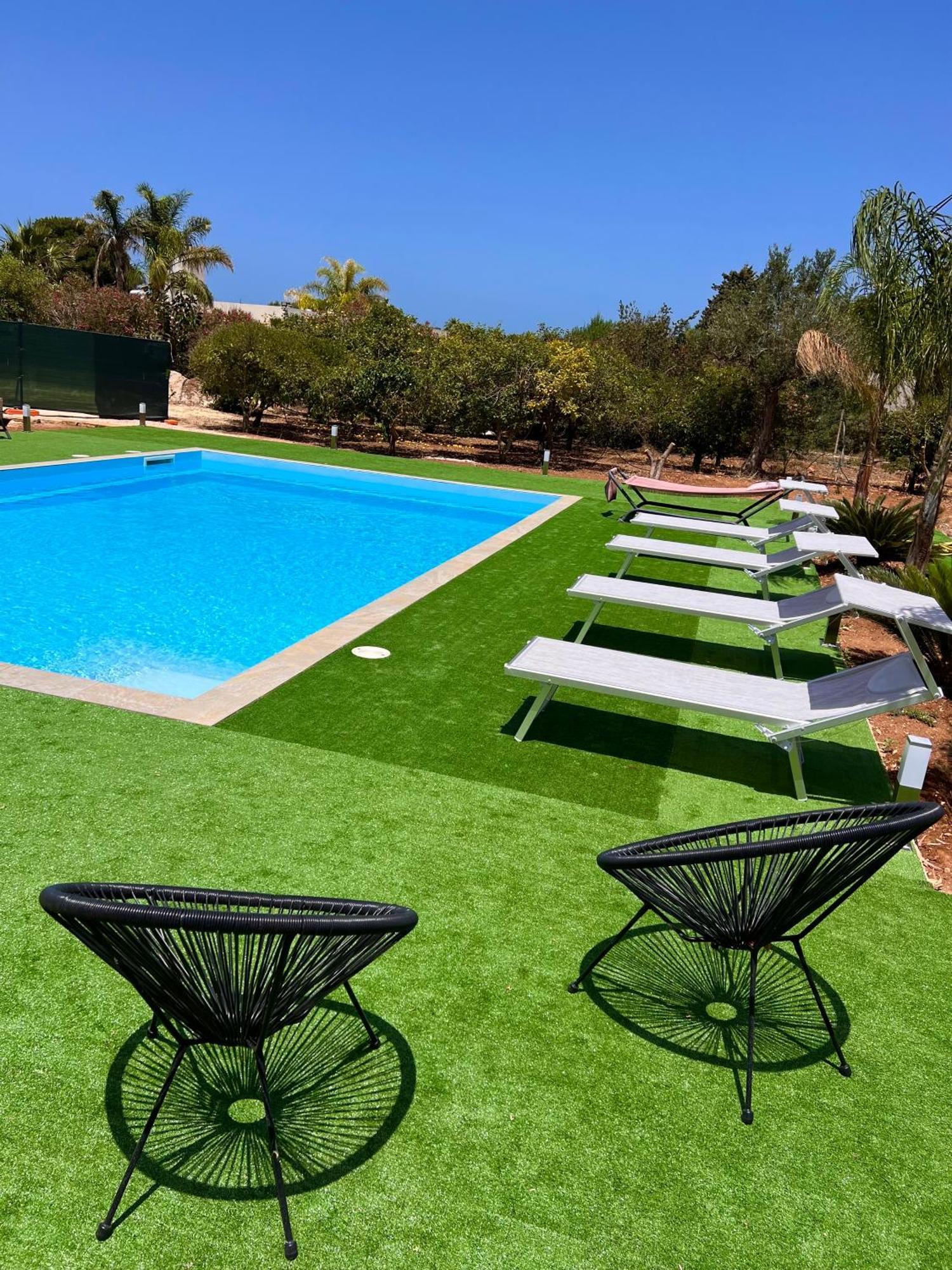Villa Con Piscina Terrazza Dal Picciotto Marsala Exterior foto